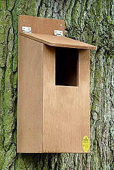 Accessories - Nest Boxes - Large Bird / Little Owl Nesting Box