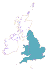 UK Distribution of the Blue tit